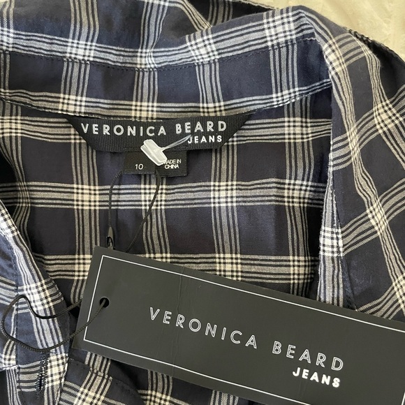 Veronica Beard Kelsey plaid ruffle mini dress - Picture 16 of 16